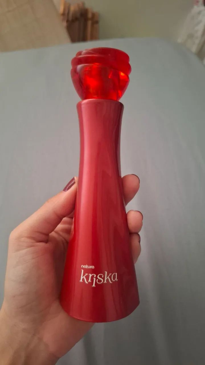 Frasco Vazio Perfume Kriska - Natura