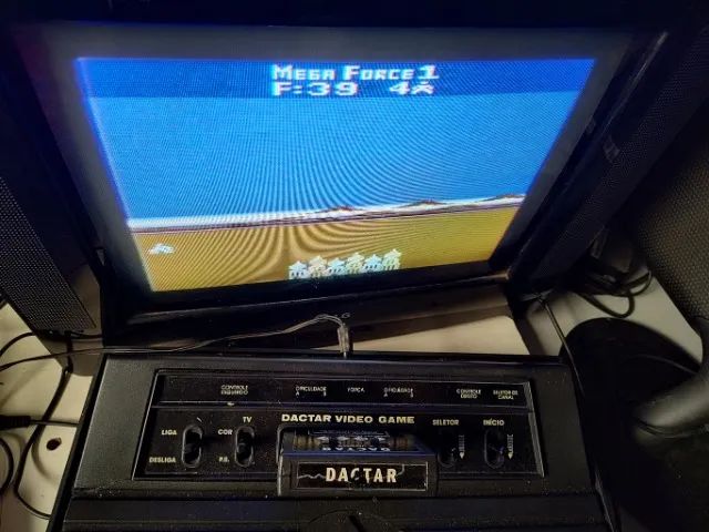 4x1 Atari - Mission 3000 A.d, Qbert, Cosmic Ark, Megaforce - Foto 5