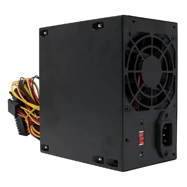 Fonte Atx 350w Bluecase Preto com cabo de força - Foto 3