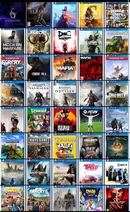 Vários Jogos PS4 e PS3 