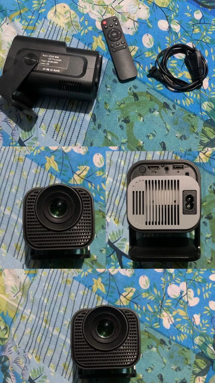 Projetor hy320 mini mag cube 