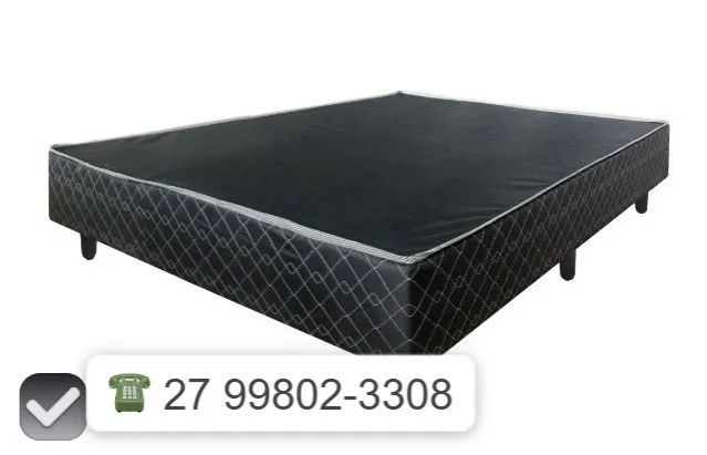 ¨¨ BASE BOX CASAL EMOBILI 138 X 188-FRETE GRATIS