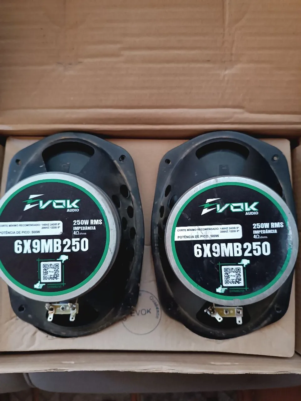Par 6x9 Tiger Audio cone premium lançamento novo - Peças para