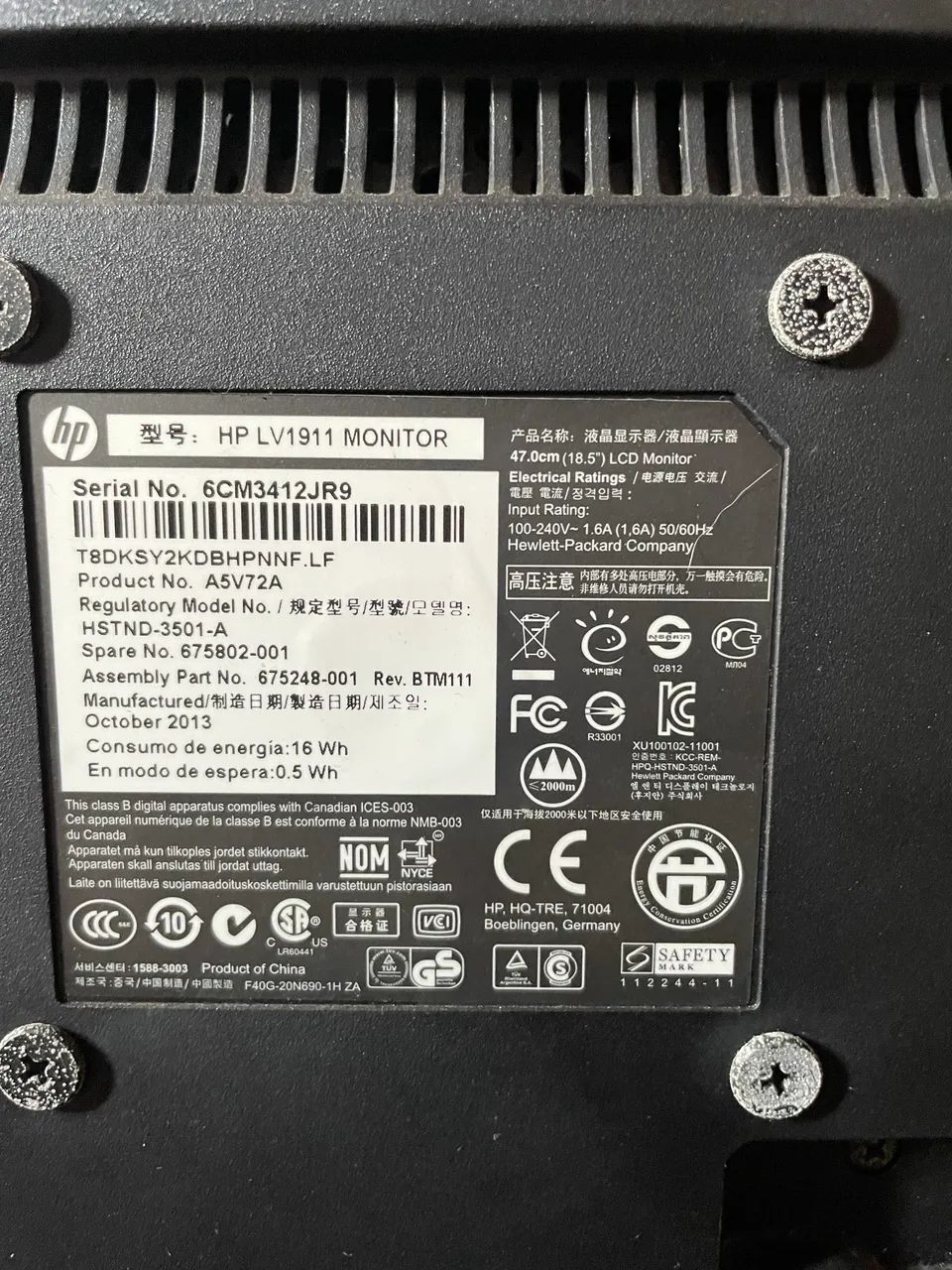 Monitor HP 19 Polegadas - Foto 3