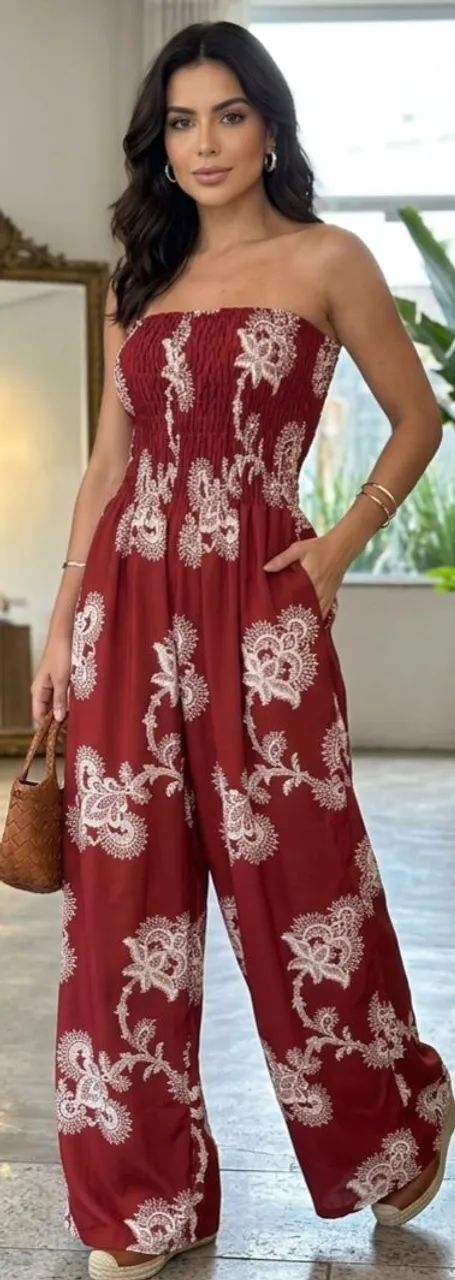 Macacão longo pantalona - Foto 2