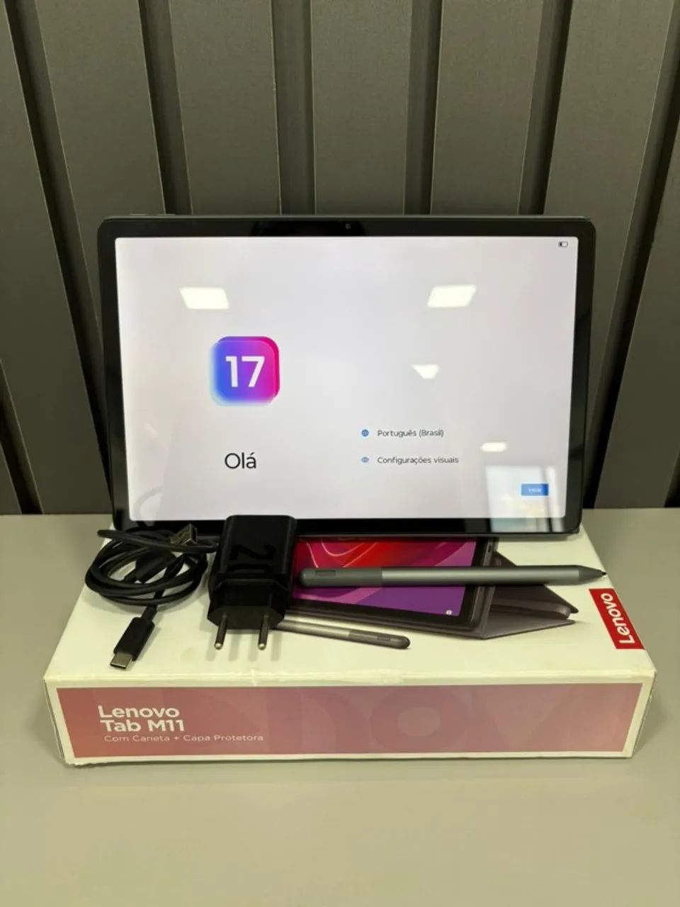 Lenovo TAB M11 128GB + Canela + Capa - Excelente estado