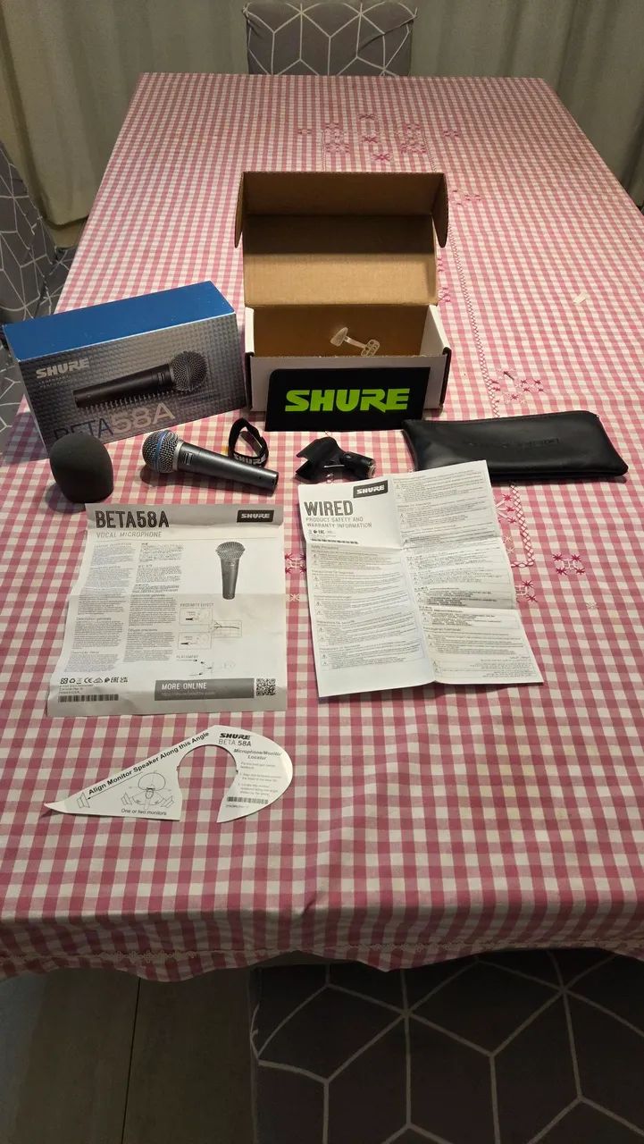 Microfone Shure Beta 58a - Foto 5