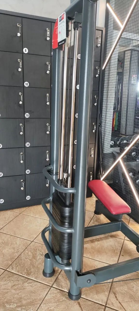 remada baixa com bateria de 95kg