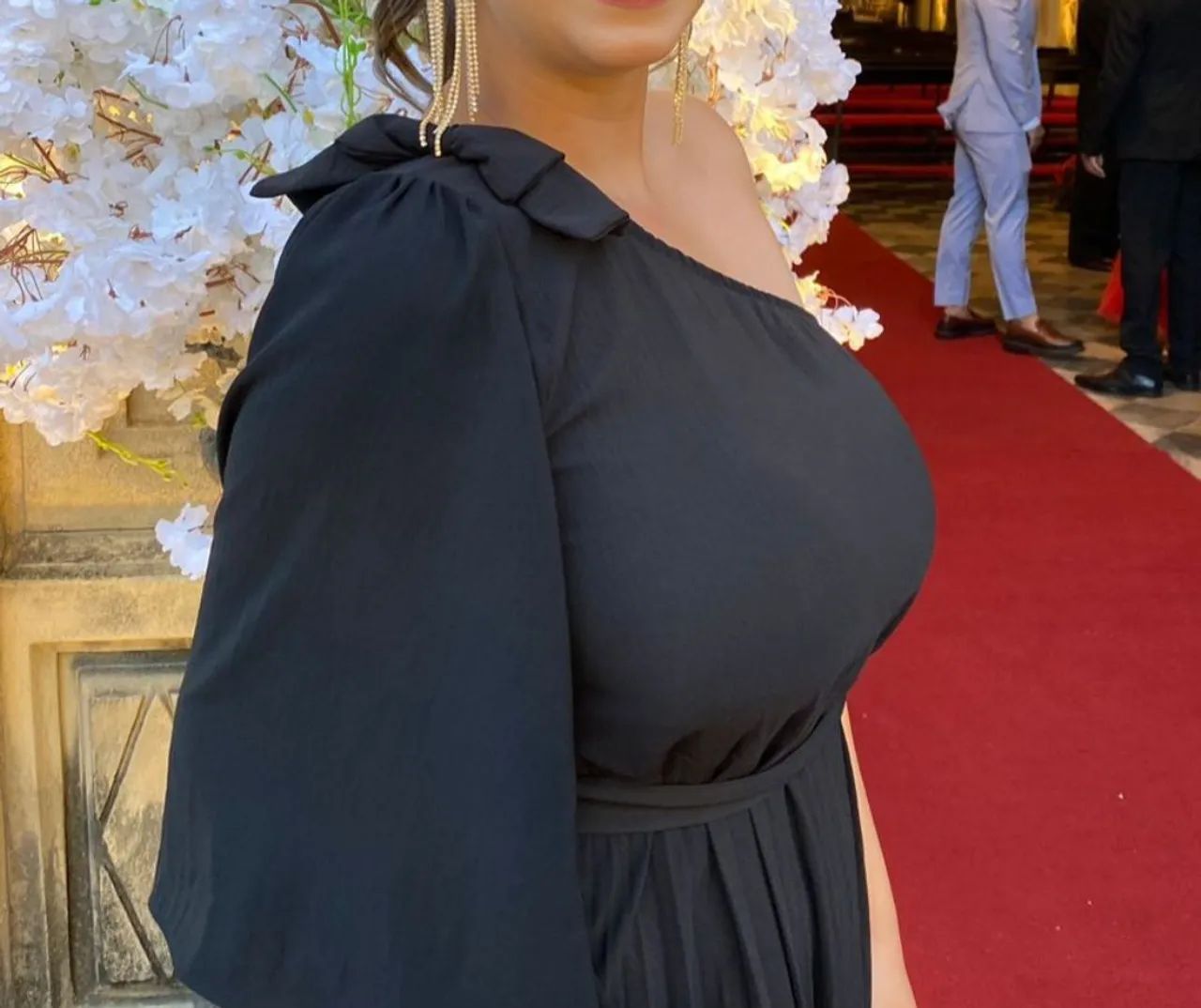 Vestido de festa preto M - Foto 3