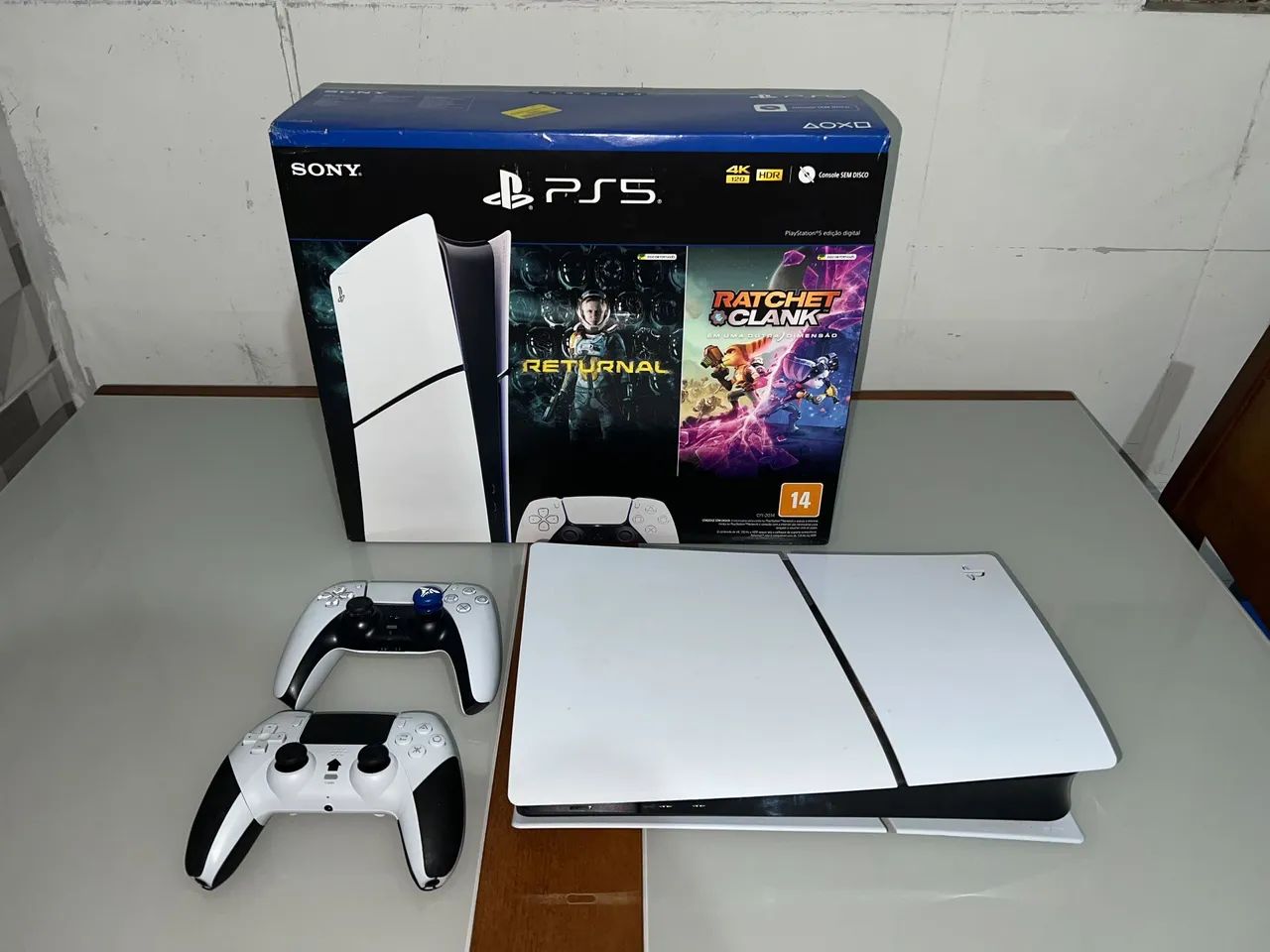 ? PS5 Slim Digital 1TB com Caixa ? Excelente Estado - Foto 2