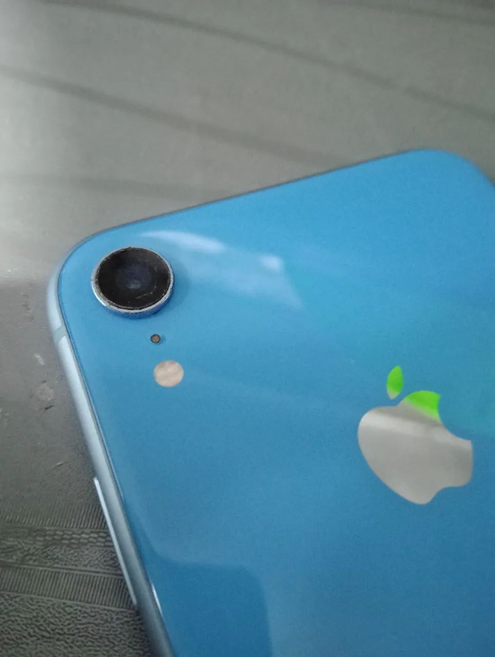 Carcaça completa IPhone XR azul - Foto 2