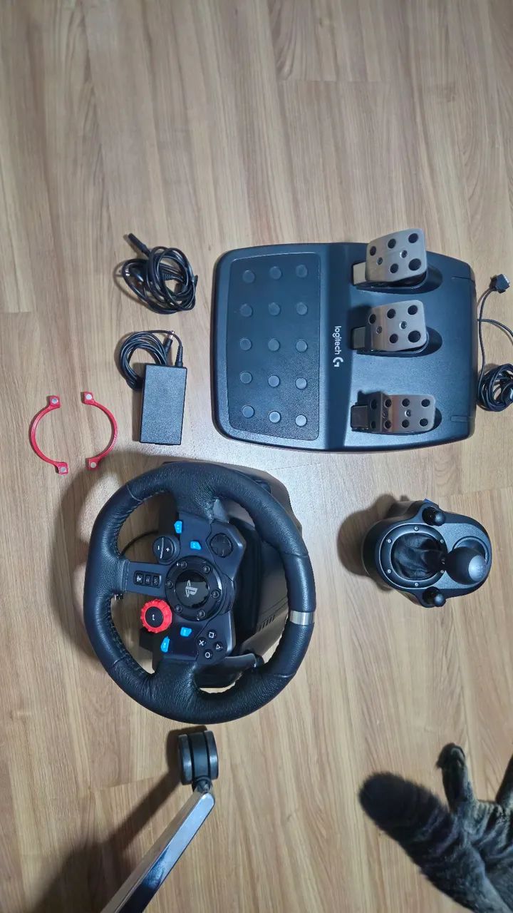 Volante Logitech G29 com upgrades - Peças e Acessórios de Vídeo