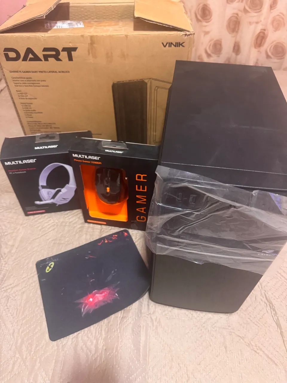 CPU Mause e fone novo 