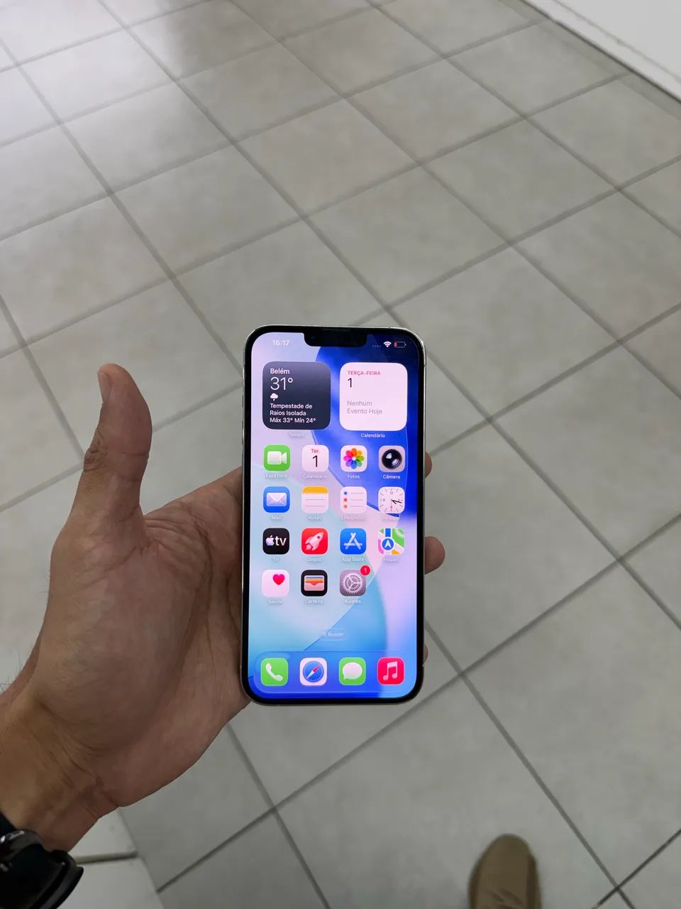 iPhone 13 Pro Max 128gbs impecável. Ac cartão   - Foto 2