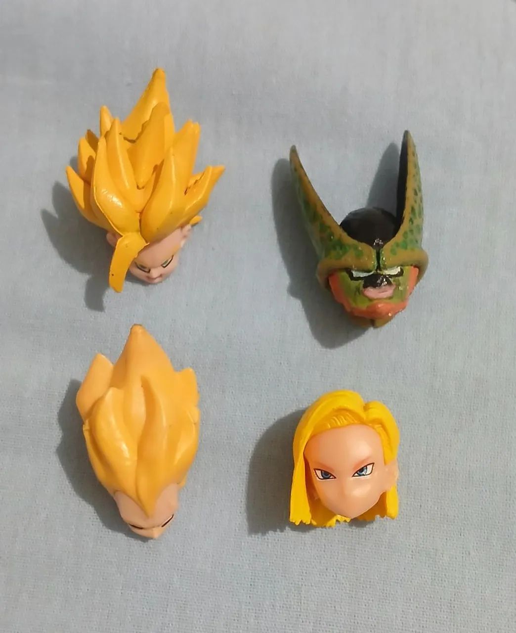 Heads Dragon Ball bootlegs lote 