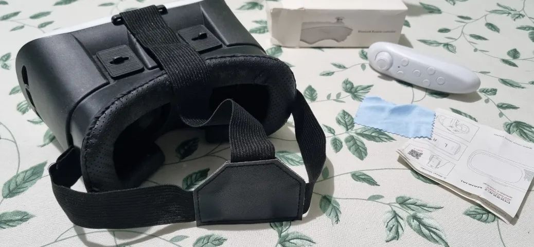 Óculos Realidade Virtual VR Box + Controle Bluetooth - Foto 3
