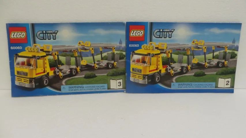 LEGO MANUAIS CITY 60060 APENAS VOLUME 2 E VOLUME 3 - Foto 2