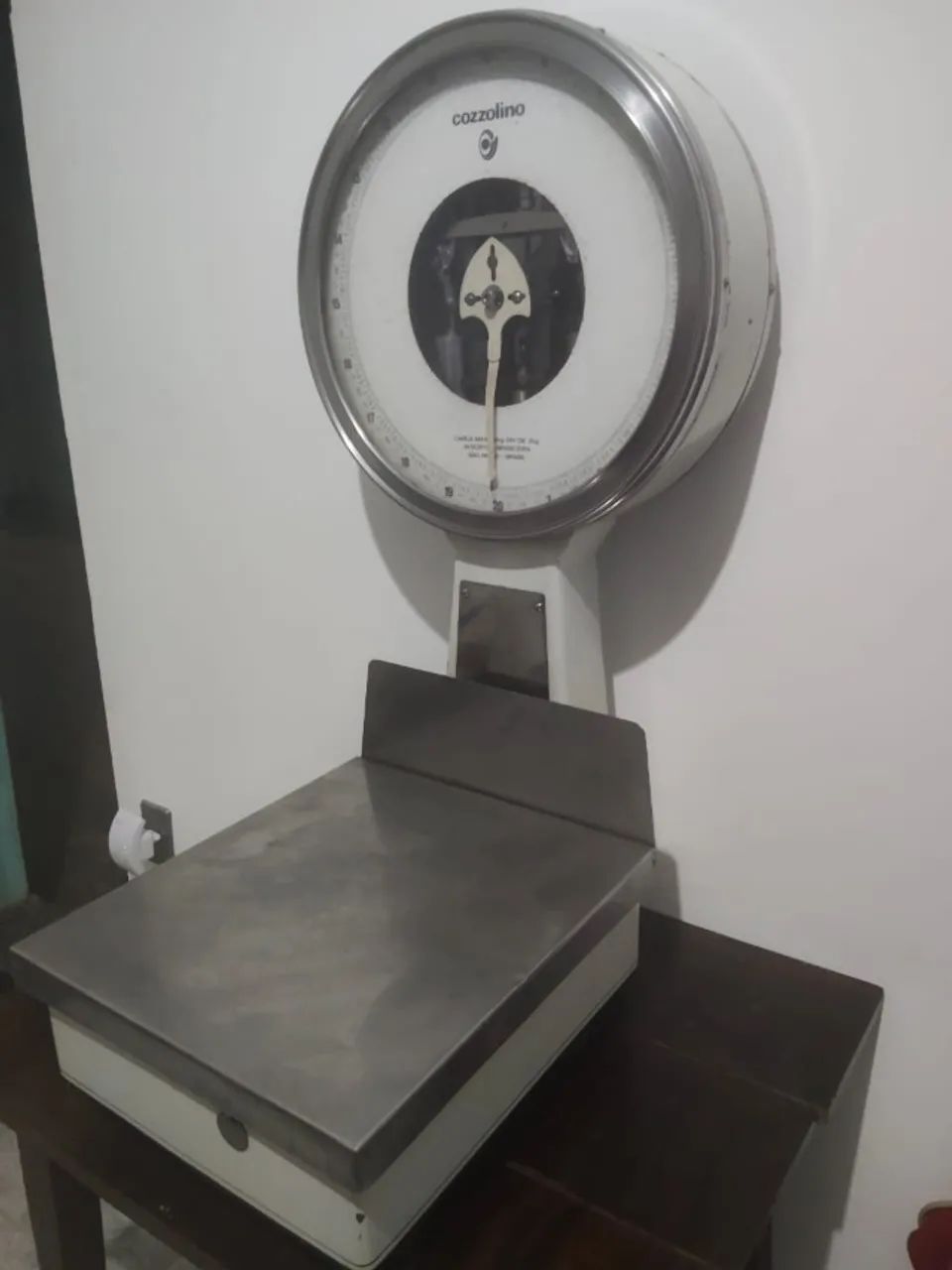 Balança comercial de plataforma Cozzolino funcional de 20 kg - Foto 3