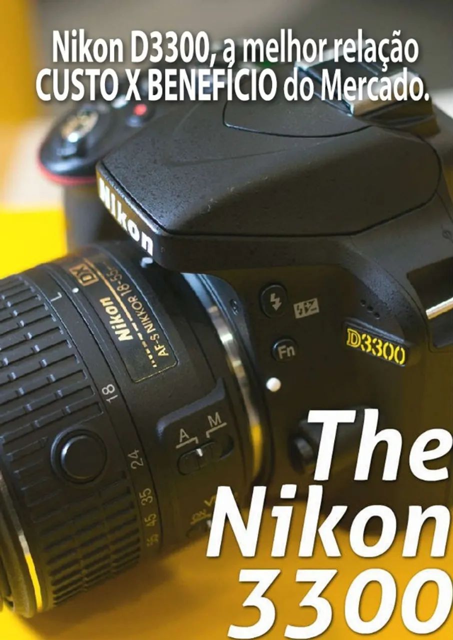 Camara Nikon 3300