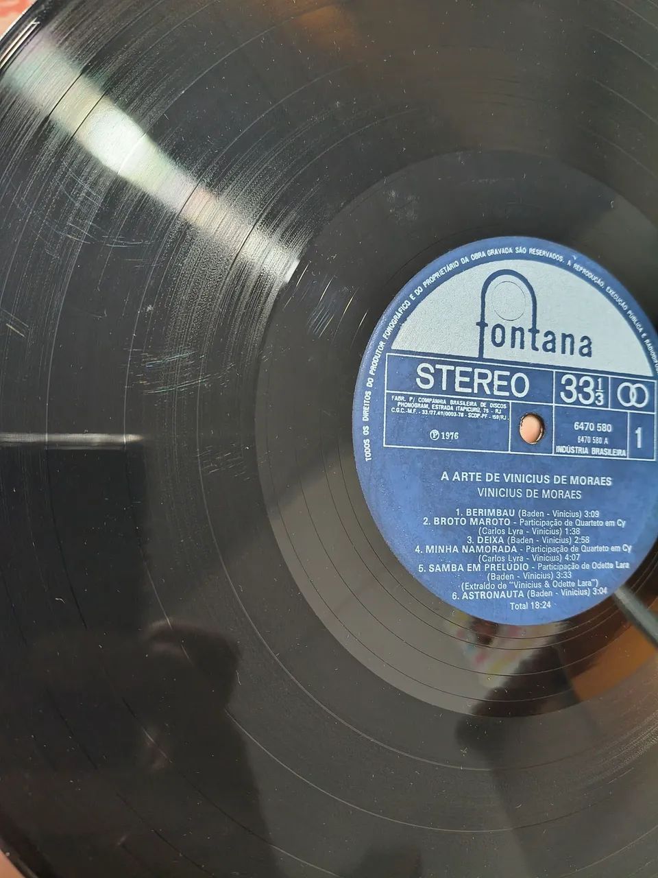 Disco de vinil LP Vinícius de Moraes - Foto 3