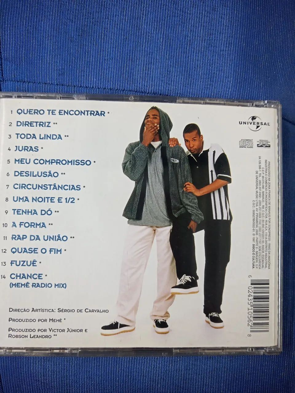 Cd Claudinho & Buchecha - a forma (1997) - Foto 2