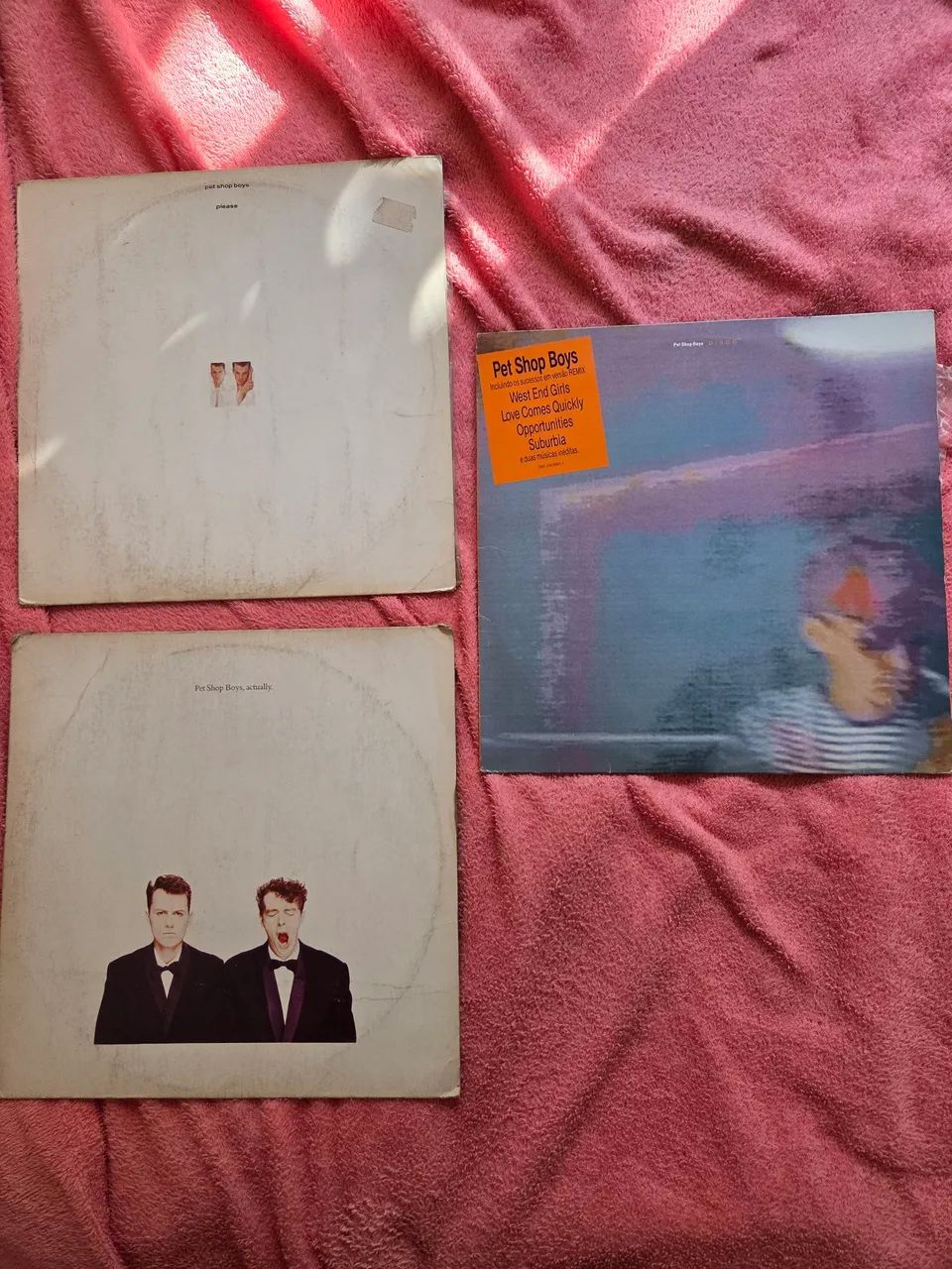 3 Vinis - PET SHOP BOYS:: Please / Disco / Actually - Foto 2