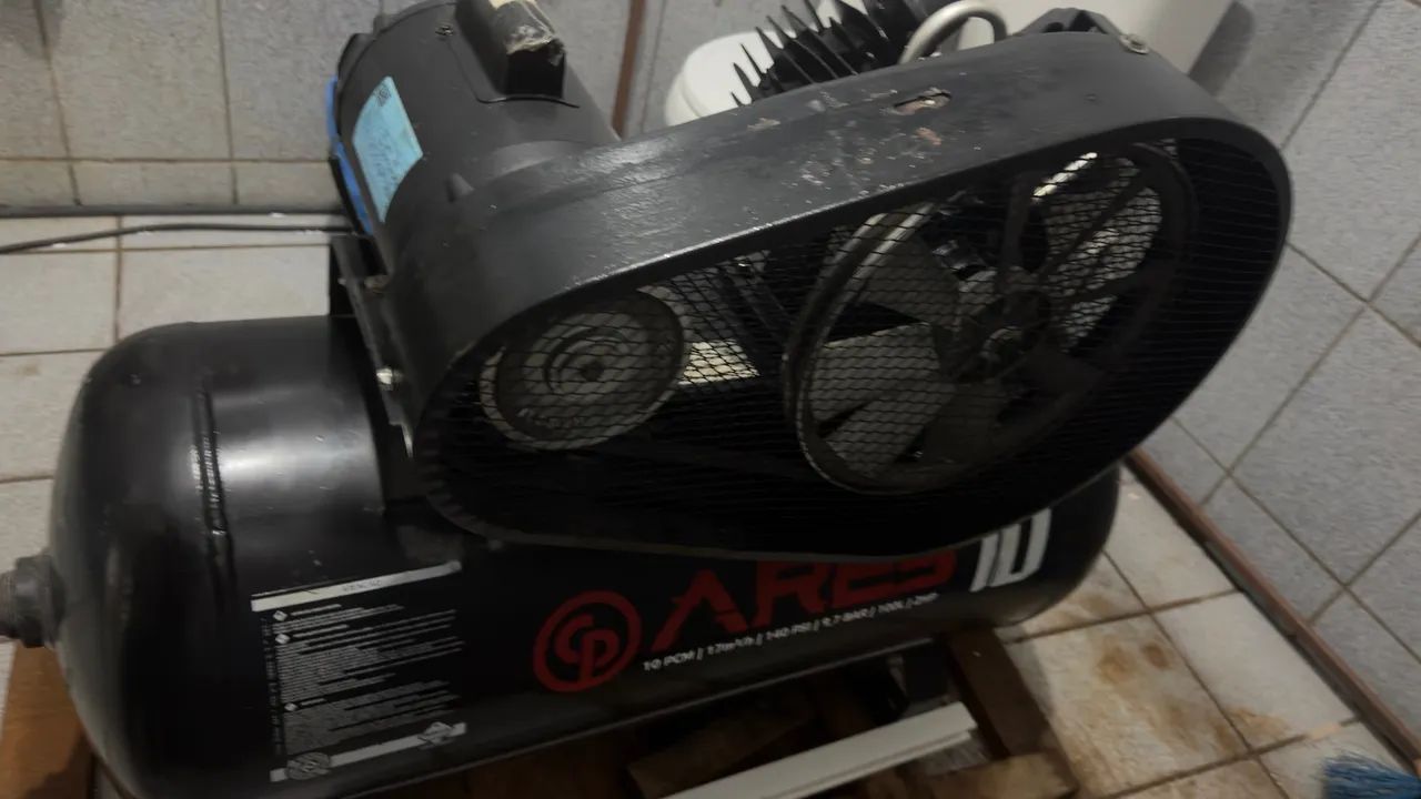 Compressor de Ar - Pouco Uso - Manutenção Recente - Foto 3