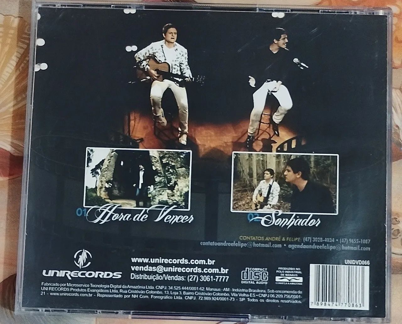 Dvd André E Felipe Videoclipes  - Foto 3