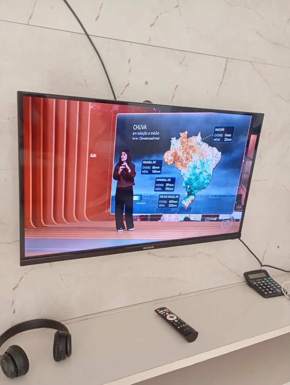 Tv smartv Aiwa 32 polegadas  com NF 