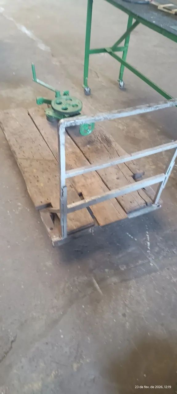 Carrinho  plataforma para carga 500k