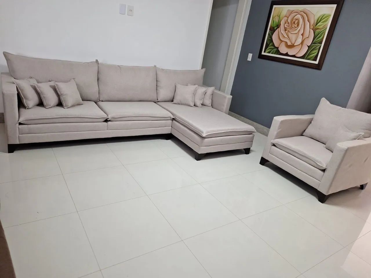 Sofás Modulados à partir de R$1.499,99 Fazemos sob medida. Contato * - Foto 2