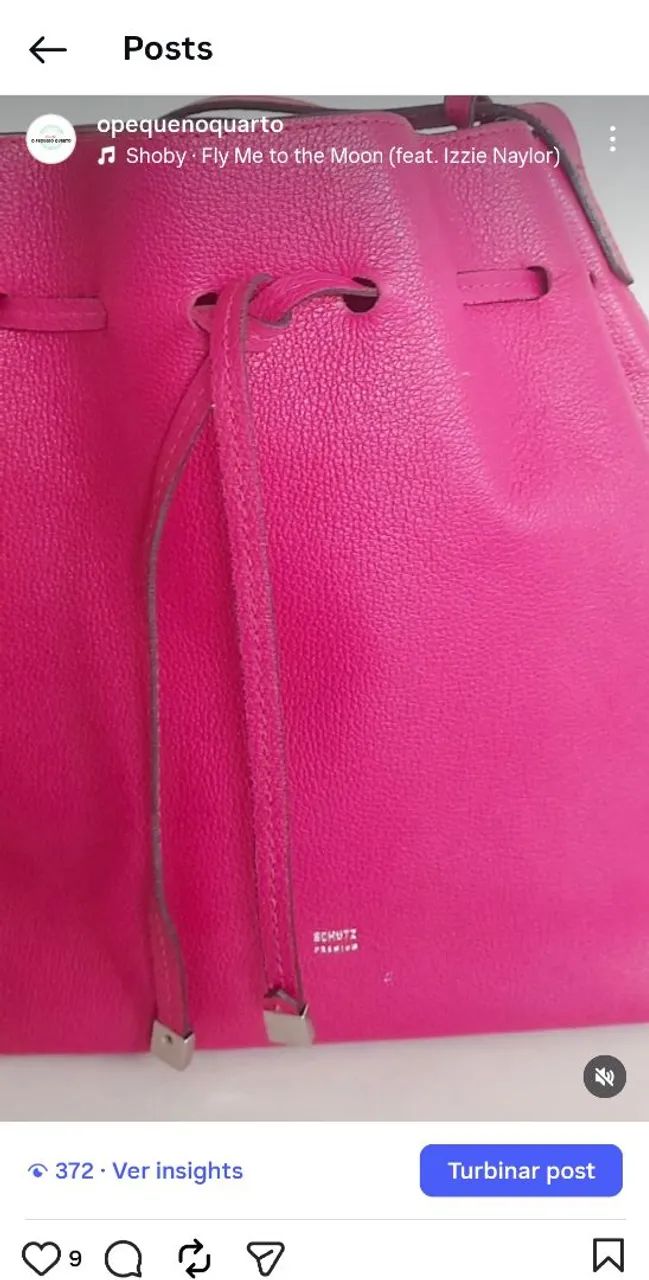 Bolsa Schutz, grande, 100% couro! - Foto 4