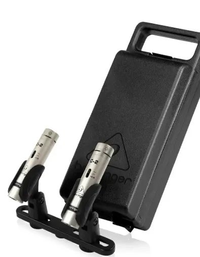 Microfones Behringer C-2 Condensador Cardioide cor prateado - Foto 4