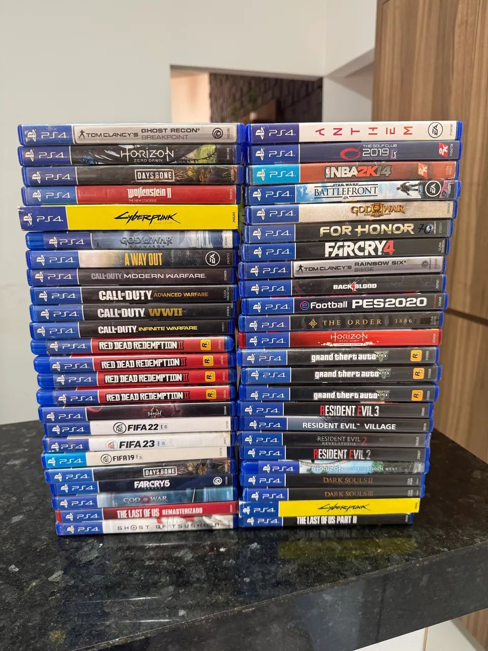 Lote jogos de ps4 monte seu combo