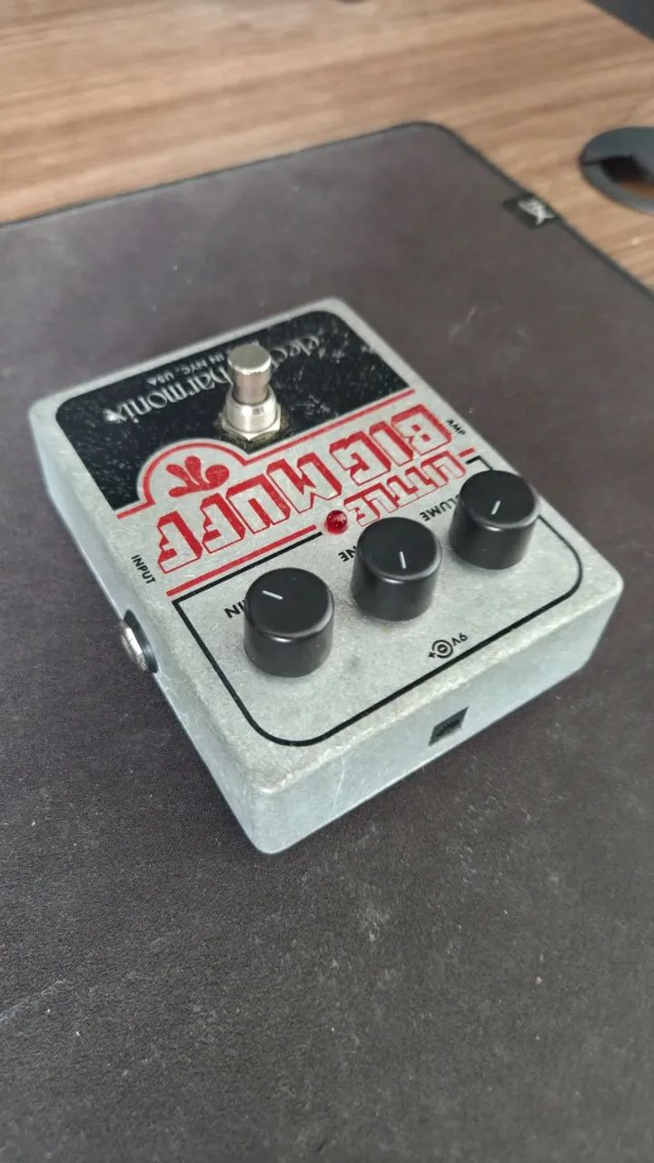 electro-harmonix ／ LITTLE BIG MUFF ファズ Pedal Electro-Harmonix Little Big Muff Pi Fuzz - Na Caixa Original