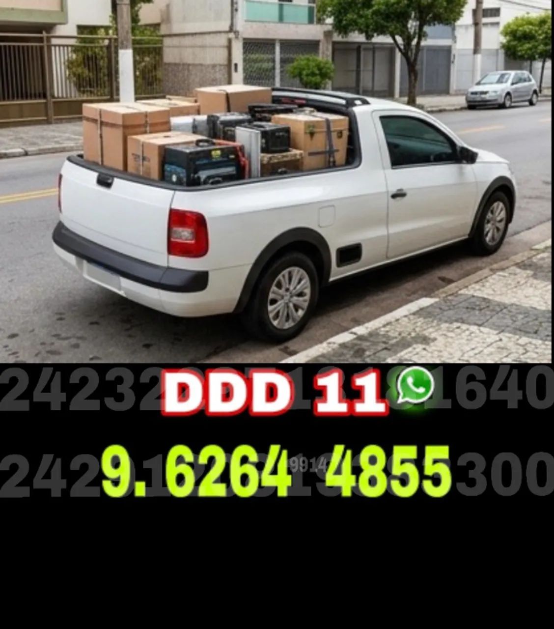 Frete, transporte de armários e cômodas