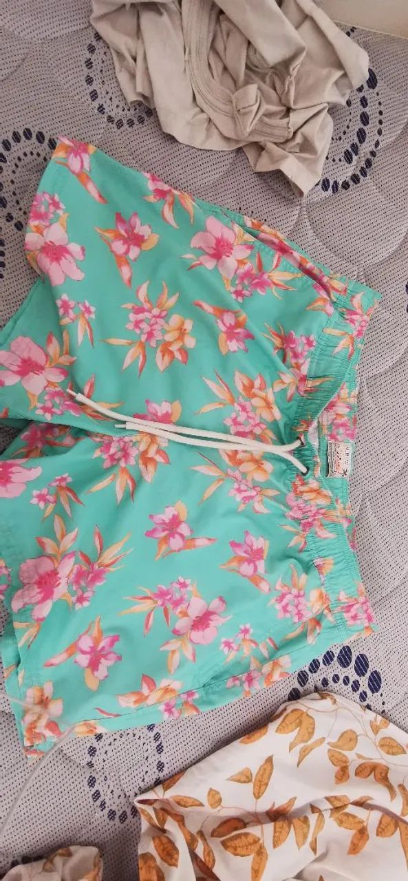 Short de praia comprado na gringa qualidade boa que só 
