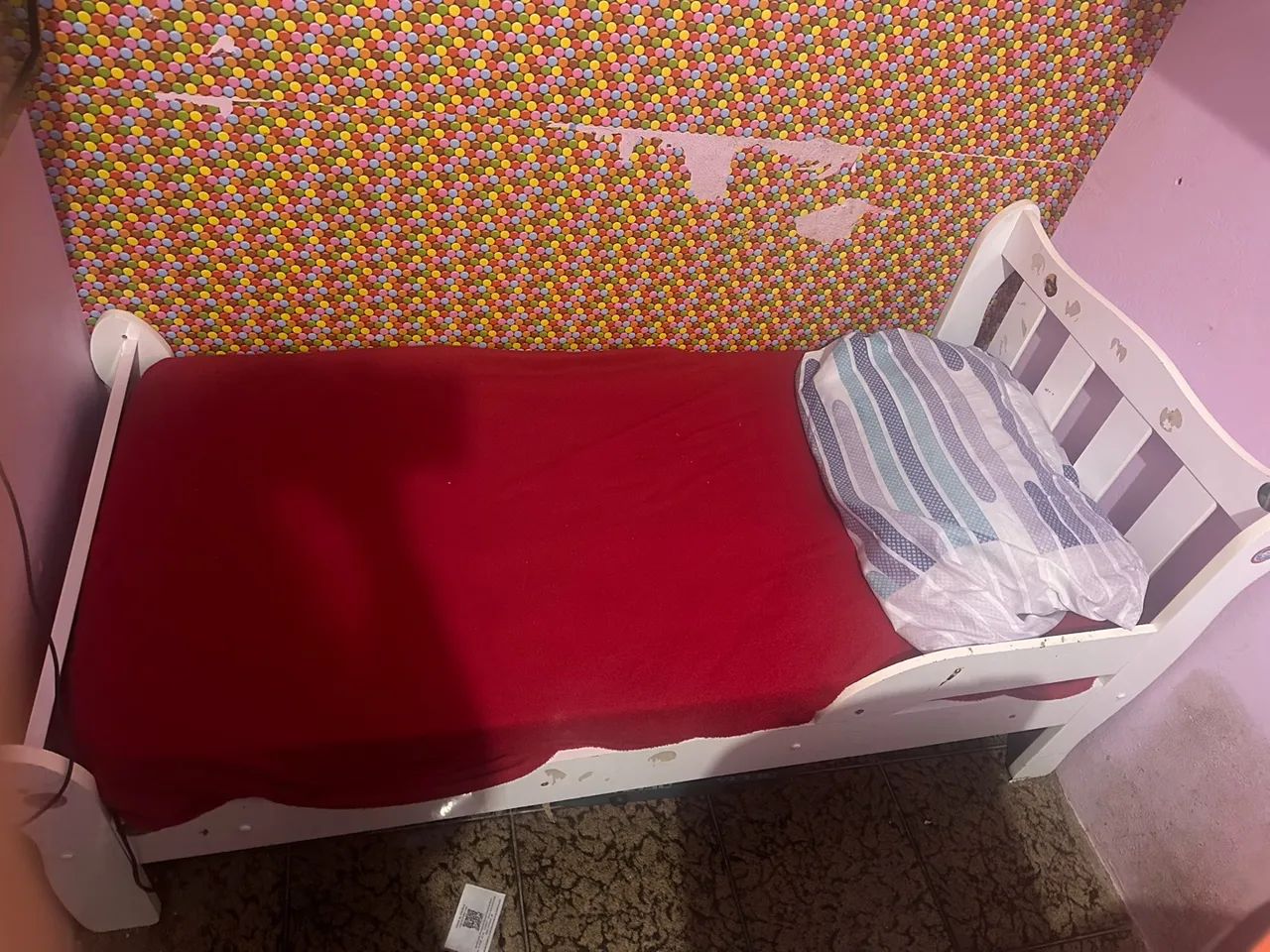 Cama infantil com colchão  - Foto 3