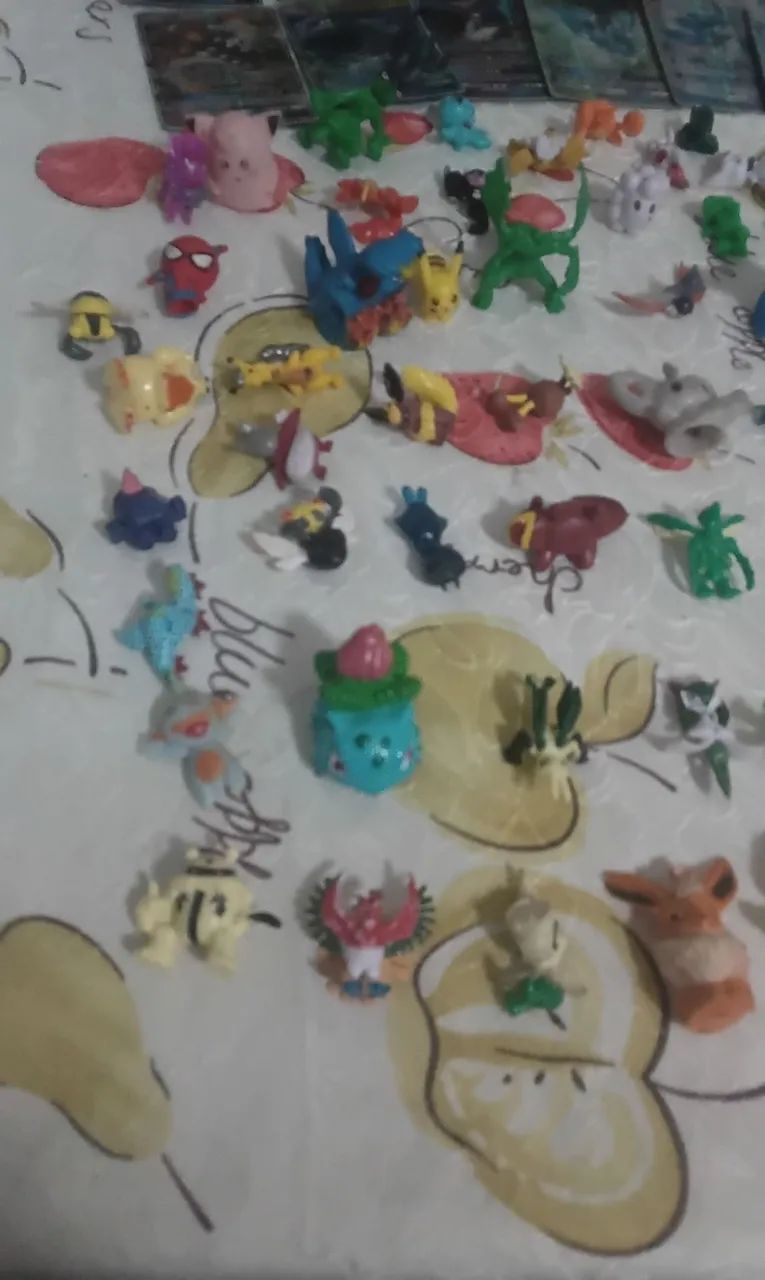 Figures pokemon e cartinhas pokemon leia descricao - Foto 2