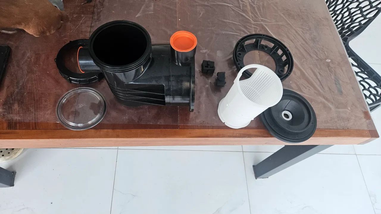 Carcaça pré filtro motor de piscina - Foto 4