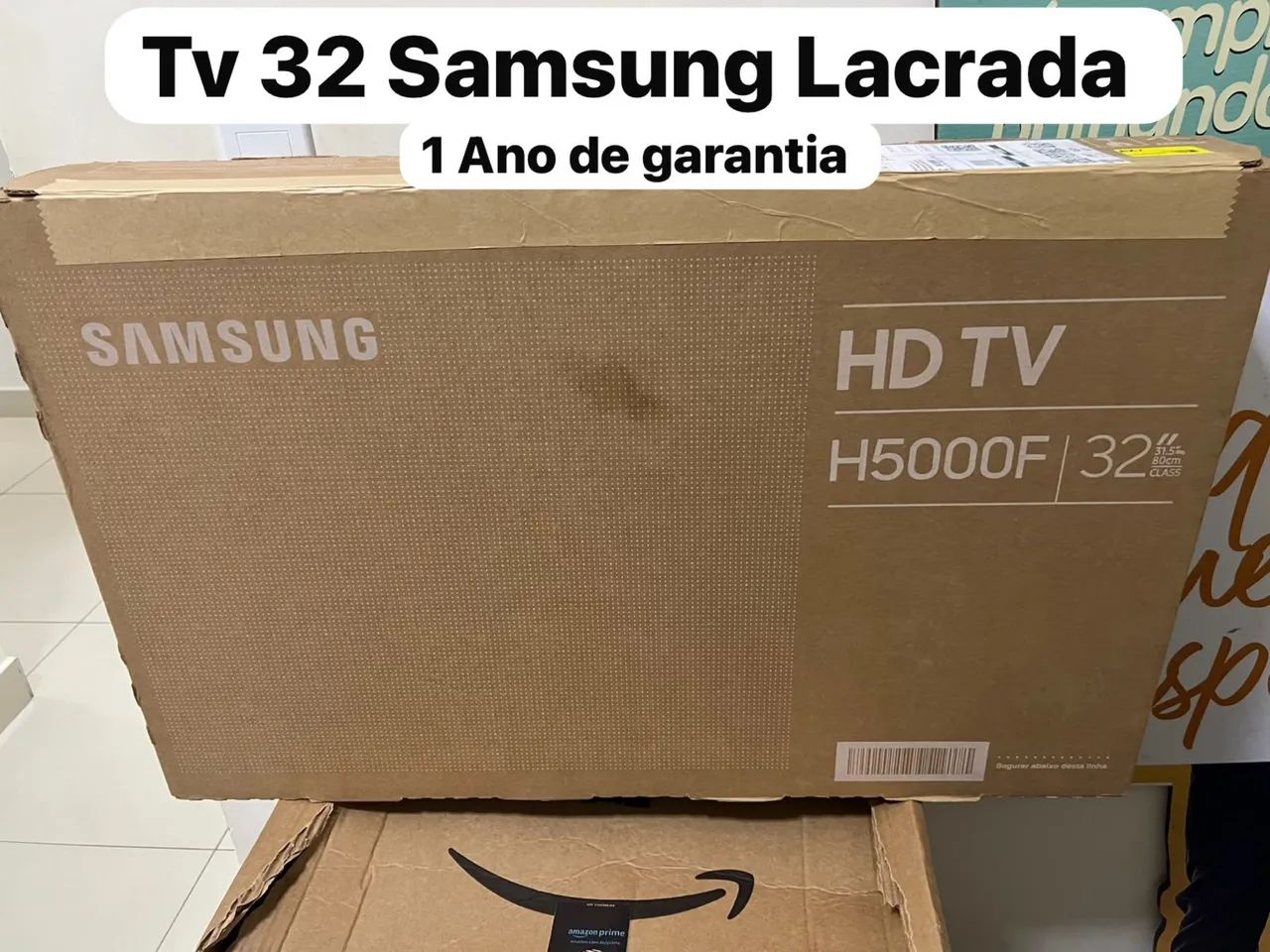 Tv 32 Samsung NOVA C/ NOTA FISCAL 