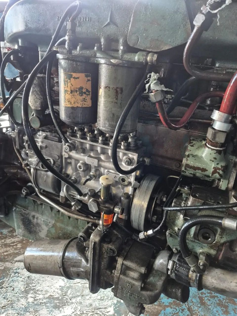 MOTOR 355 5A COMPLETO COM EMBREAGEM NOVA - Foto 4