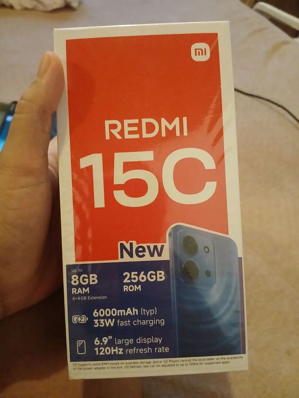 Celular xiaomi 15c 256gb 8g novo 