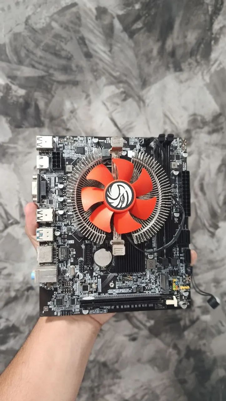 Kit PROCESSADOR E PLACA MÃE 