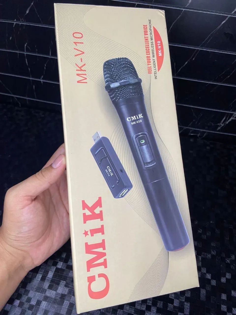 MICROFONE SEM FIO  CMIK MK-V10 - Foto 4