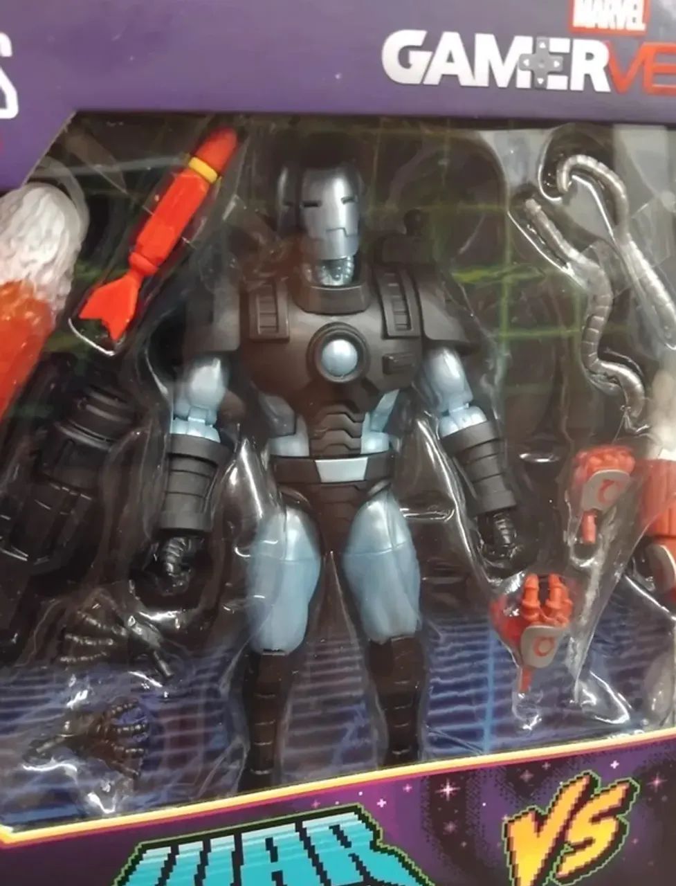 War Machine Vs Omega Red Marvel Legends Gamerverse Hasbro - Foto 3