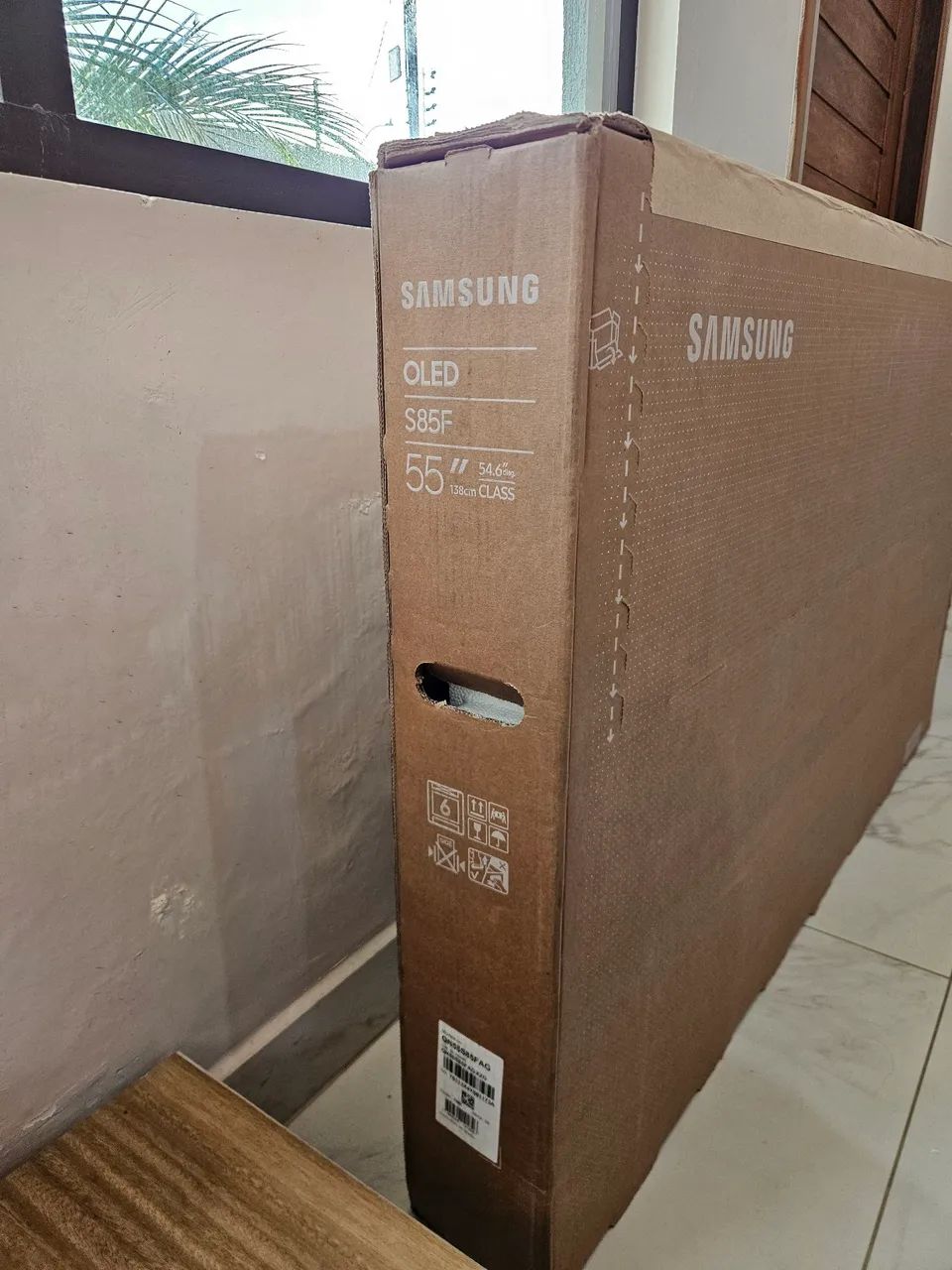 TV Samsung OLED 55" S85F 4K 120Hz Lacrada NF e Garantia 1 Ano - Foto 3