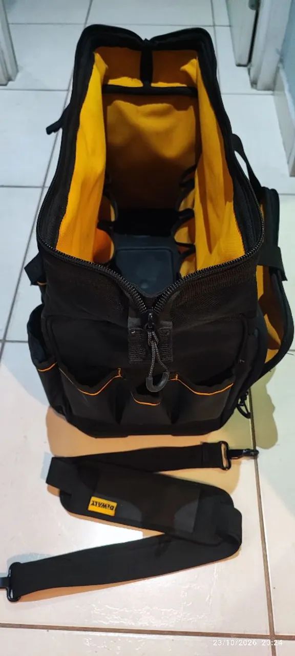 Bolsa Ferramentas Dewalt 20 Polegadas 50cm Preto - Foto 3