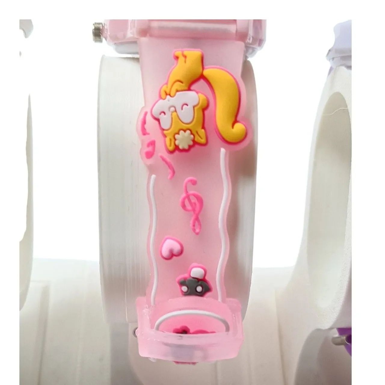 Relógio infantil, 3D, desenho animado, hhipoalergênico - Foto 2