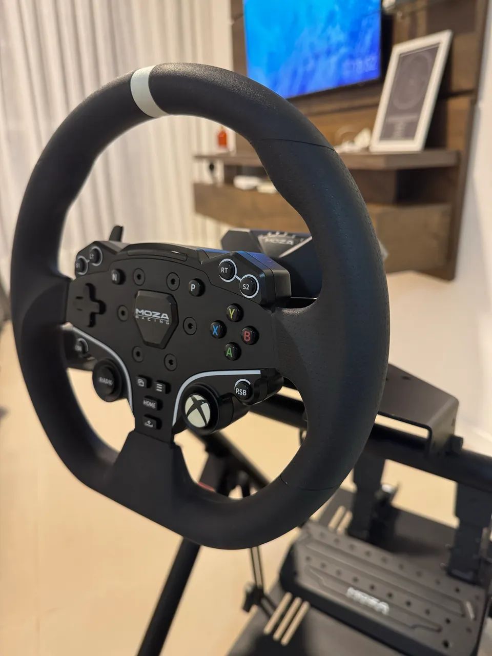 Moza R3 Bundle + Suporte SXT V2 + Câmbio Logitech - Foto 3